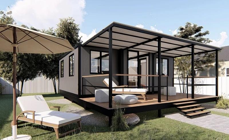 20ft expandable glamping unit